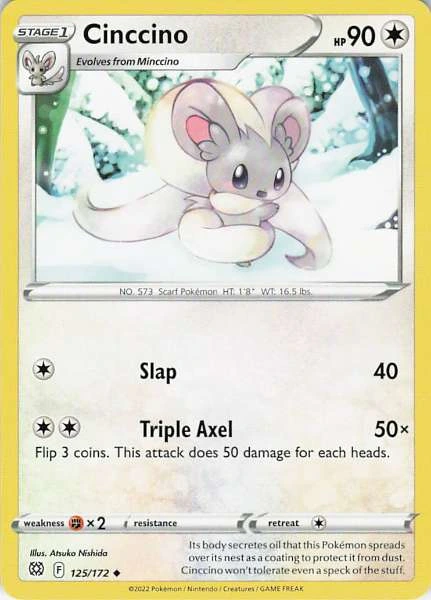 Cinccino - Brilliant Stars #125/172