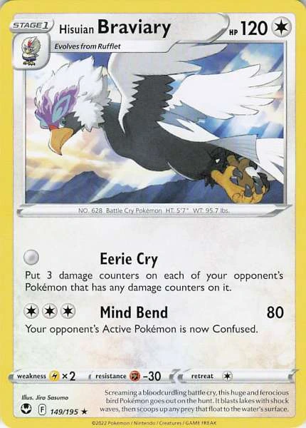 Hisuian Braviary - Silver Tempest #149/195