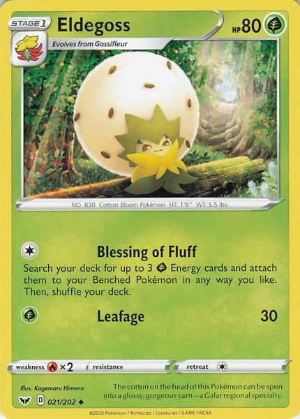 Eldegoss - Sword & Shield #021/202