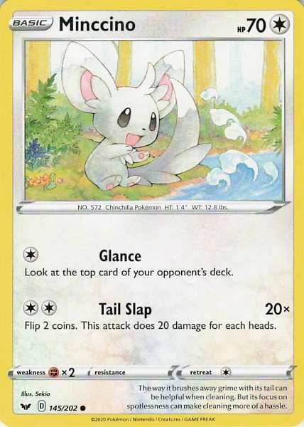 Minccino - Sword & Shield Base Set #145/202