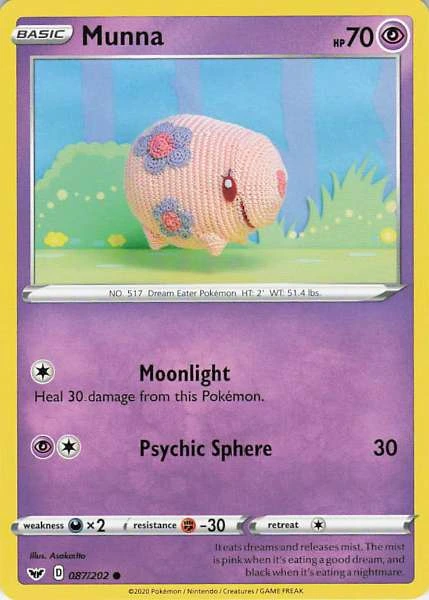 Munna - Sword & Shield Base Set #087/202