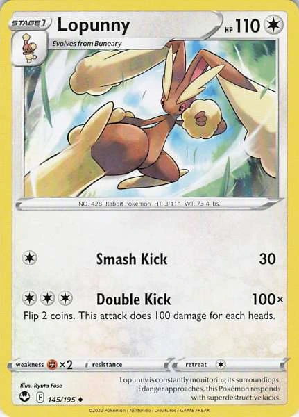 Lopunny - Silver Tempest #145/195