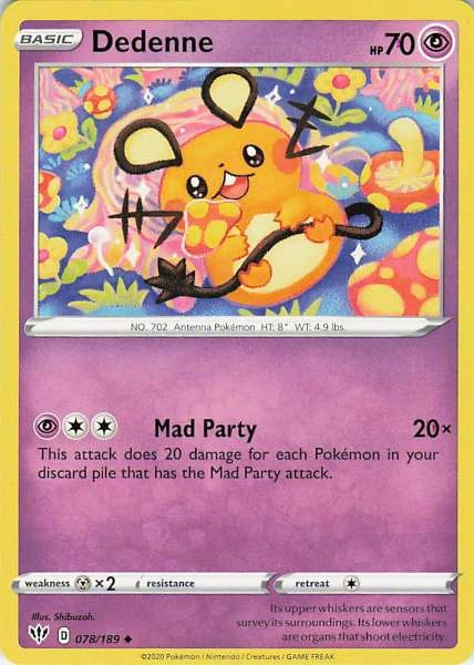 Dedenne - Darkness Ablaze #078/189