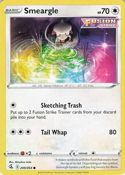 Smeargle - Fusion Strike #209/264