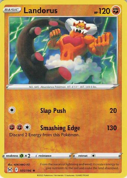 Landorus - Lost Origin #105/196