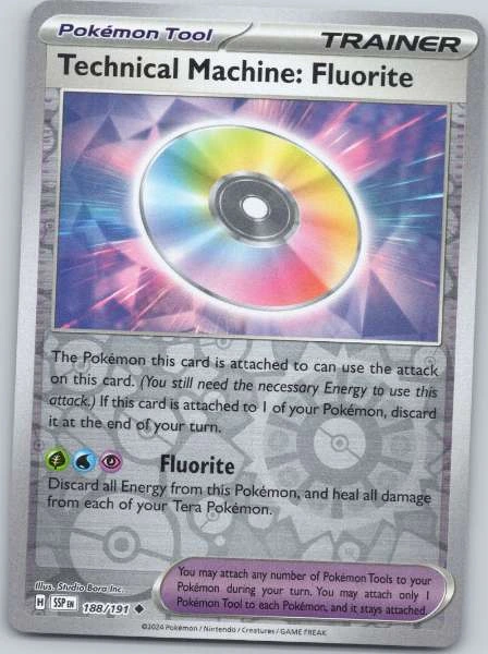 Technical Machine: Fluorite - Surging Sparks #188/191