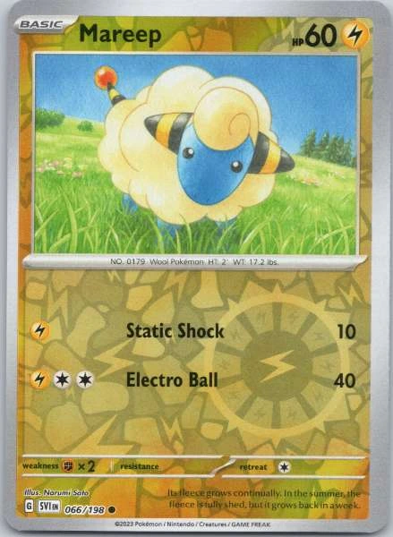 Mareep - Scarlet & Violet #066/198