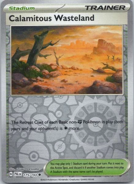 Calamitous Wasteland - Paldea Evolved #175/193