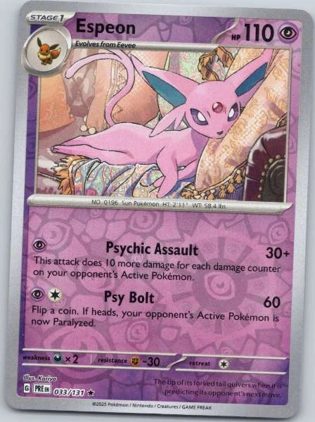 Espeon - Prismatic Evolutions #033/131