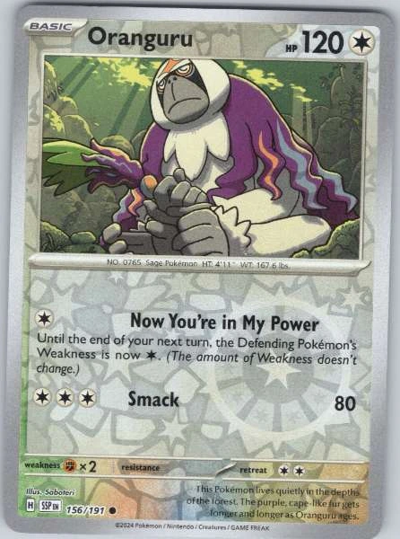 Oranguru - Surging Sparks #156/191