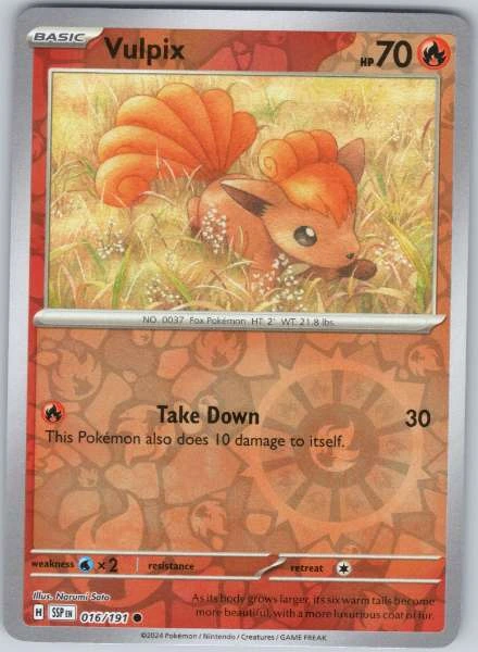 Vulpix - Surging Sparks #016/191
