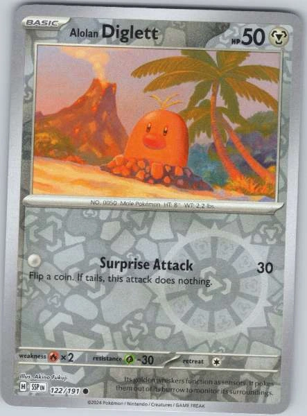 Alolan Diglett - Surging Sparks #122/191