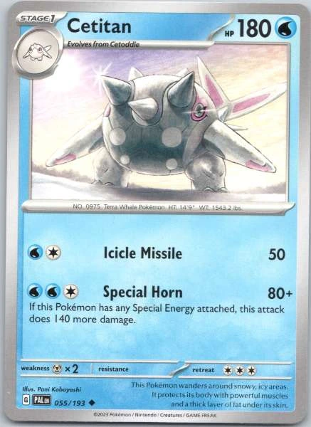Cetitan - Paldea Evolved #055/193