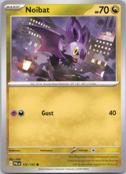 Noibat - Paldea Evolved #152/193