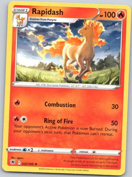 Rapidash - Astral Radiance #022/189