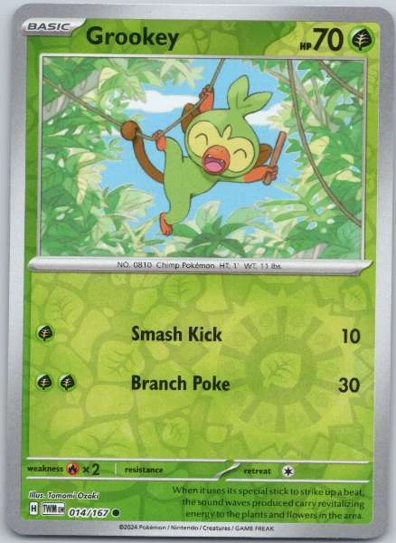 Grookey - Twilight Masquerade #014/167