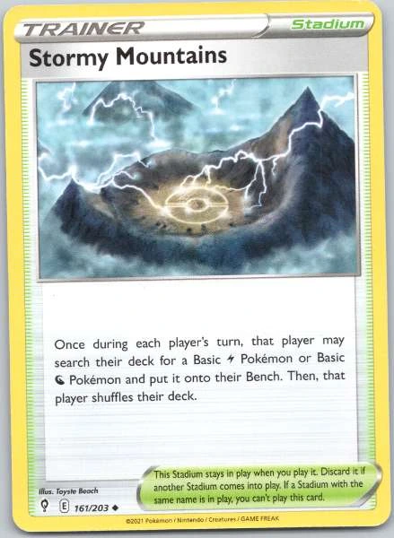 Stormy Mountains - Evolving Skies #161/203