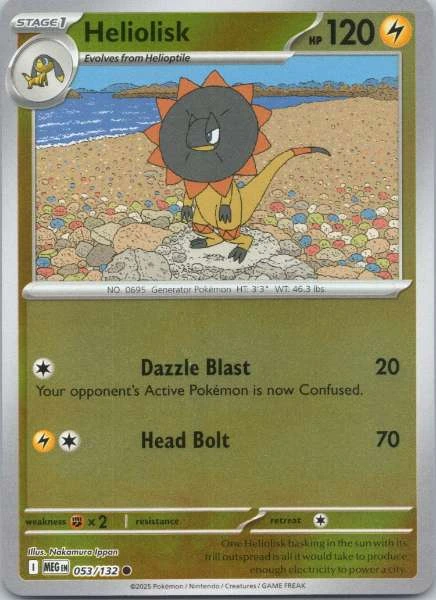 Heliolisk - Mega Evolution #053/132