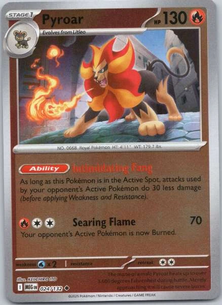 Pyroar - XY #024/132