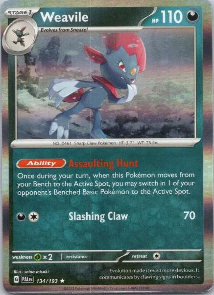 Weavile - Paldea Evolved #134/193