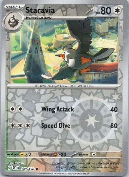 Staravia - Scarlet & Violet Base Set #149/198