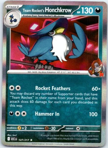 Team Rocket's Honchkrow - Ascended Heroes #127/217