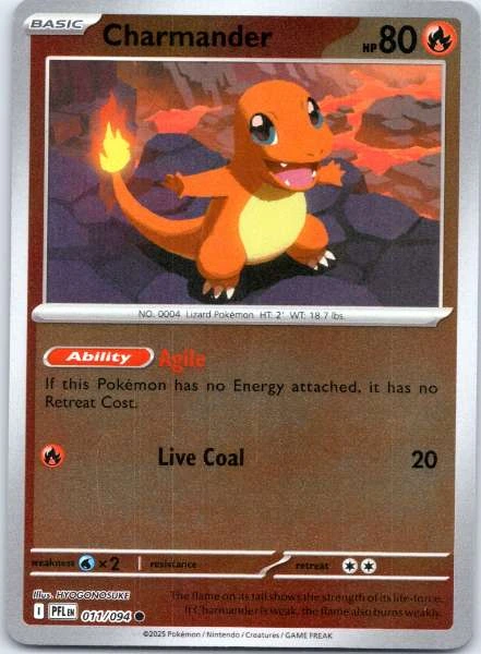 Charmander - Phantasmal Flames #011/094