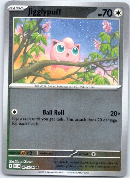 Jigglypuff - Phantasmal Flames #076/094