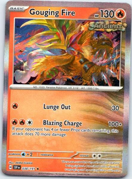 Gouging Fire - Surging Sparks #038/191
