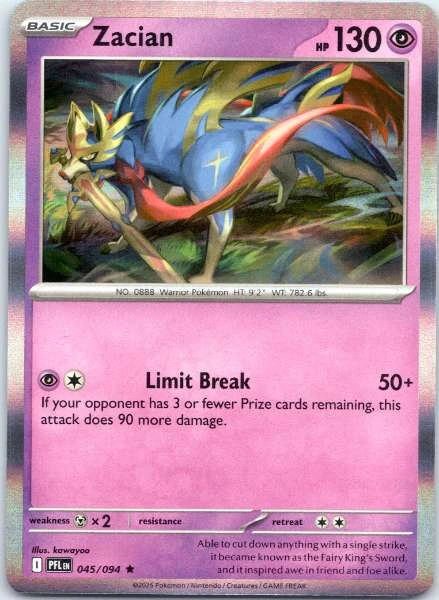 Zacian - Phantasmal Flames #045/094