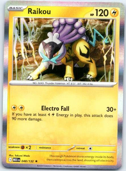 Raikou - Mega Evolution #048/132