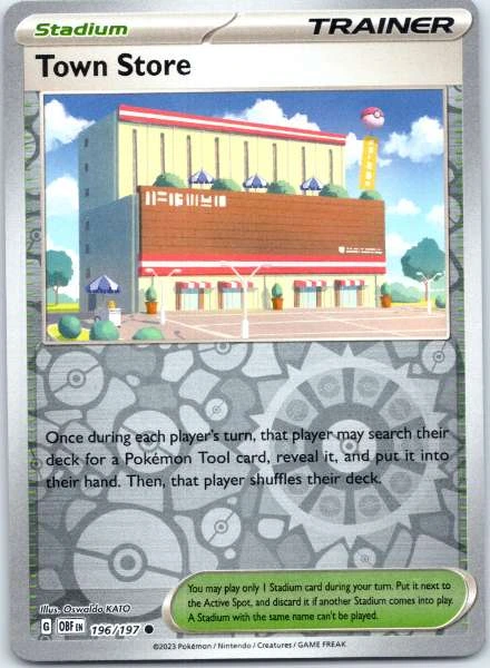 Town Store - Obsidian Flames #196/197