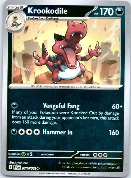 Krookodile - Phantasmal Flames #066/094