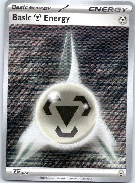 Basic Metal Energy - Scarlet & Violet Energies #024