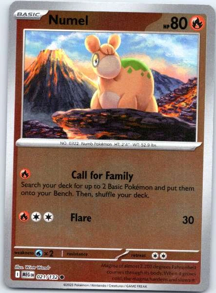 Numel - Mega Evolution #021/132
