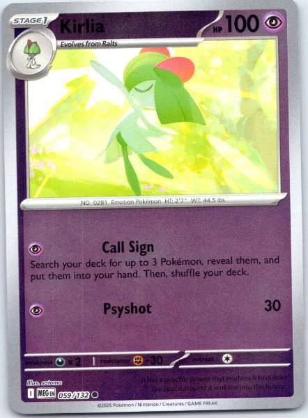 Kirlia - Mega Evolution #059/132