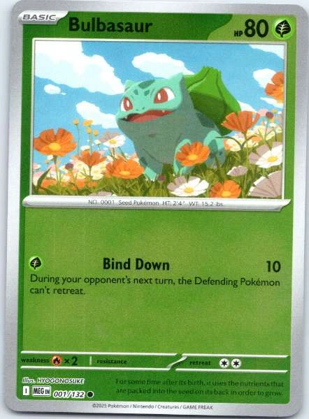 Bulbasaur - Mega Evolution #001/132