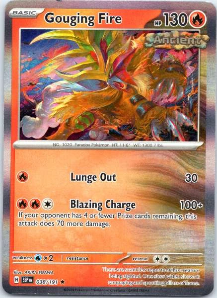 Gouging Fire - Surging Sparks #038/191