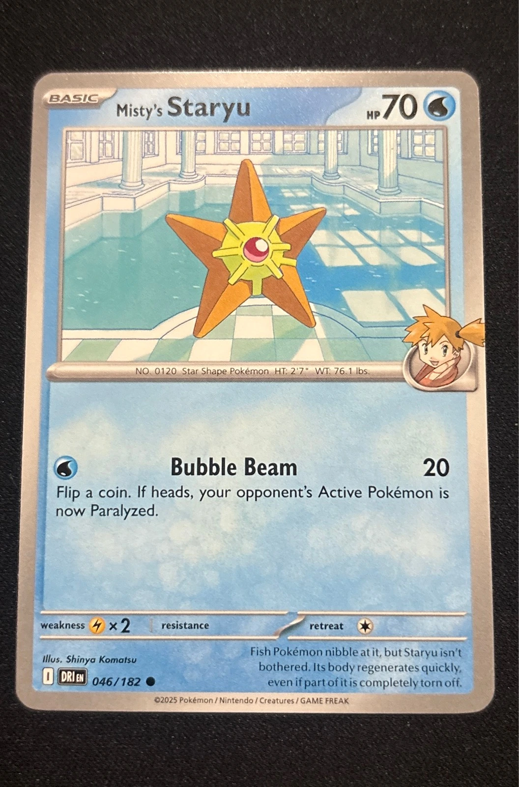 Misty's Staryu - Scarlet & Violet 151 #046/182