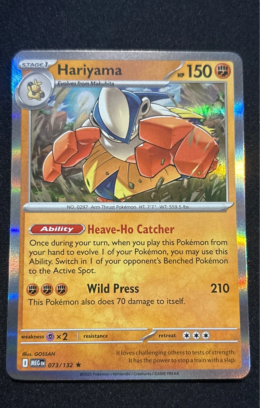 Hariyama - Mega Evolution #073/132