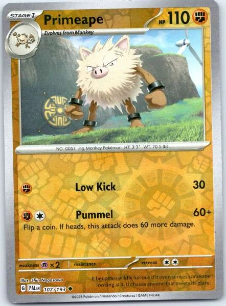 Primeape - Paldea Evolved #107/193