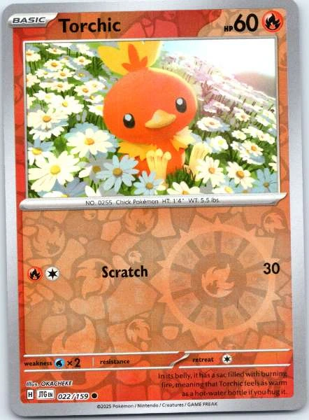 Torchic - Journey Together #022/159