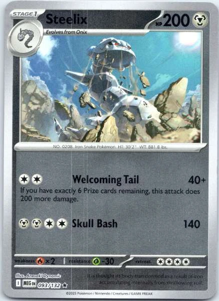 Steelix - Diamond & Pearl: Mysterious Treasures #093/132