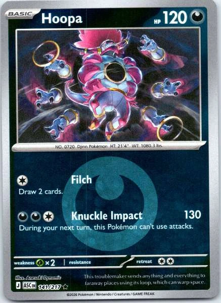 Hoopa - Unified Minds #141/217
