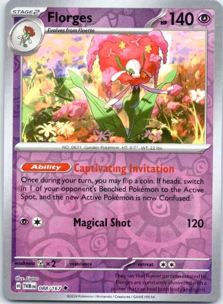 Florges - Twilight Masquerade #088/167