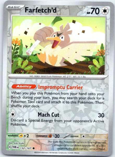 Farfetch'd - Twilight Masquerade #132/167