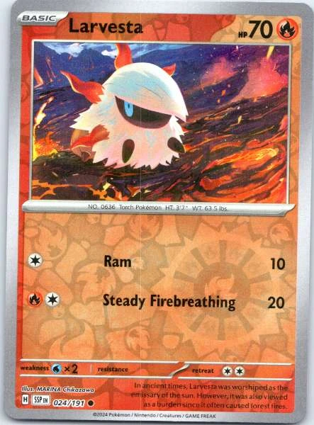 Larvesta - Surging Sparks #024/191