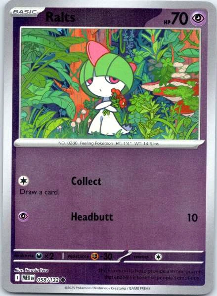 Ralts - Mega Evolution #058/132
