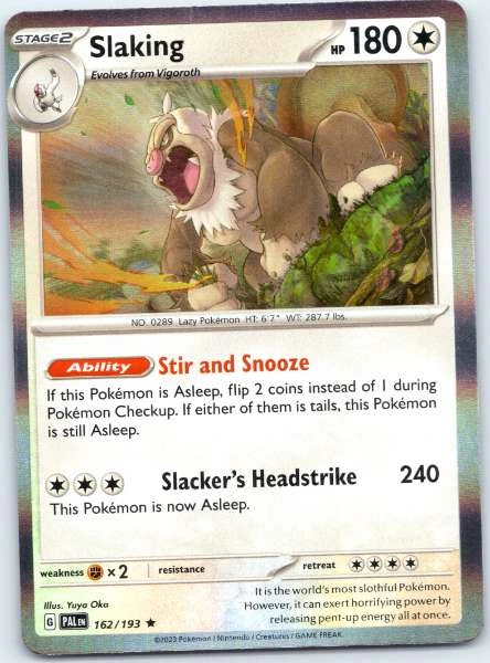 Slaking - Paldea Evolved #162/193