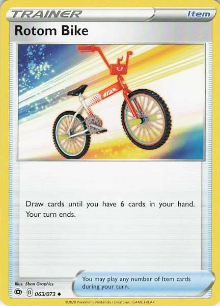 Rotom Bike - Champion's Path #063/073